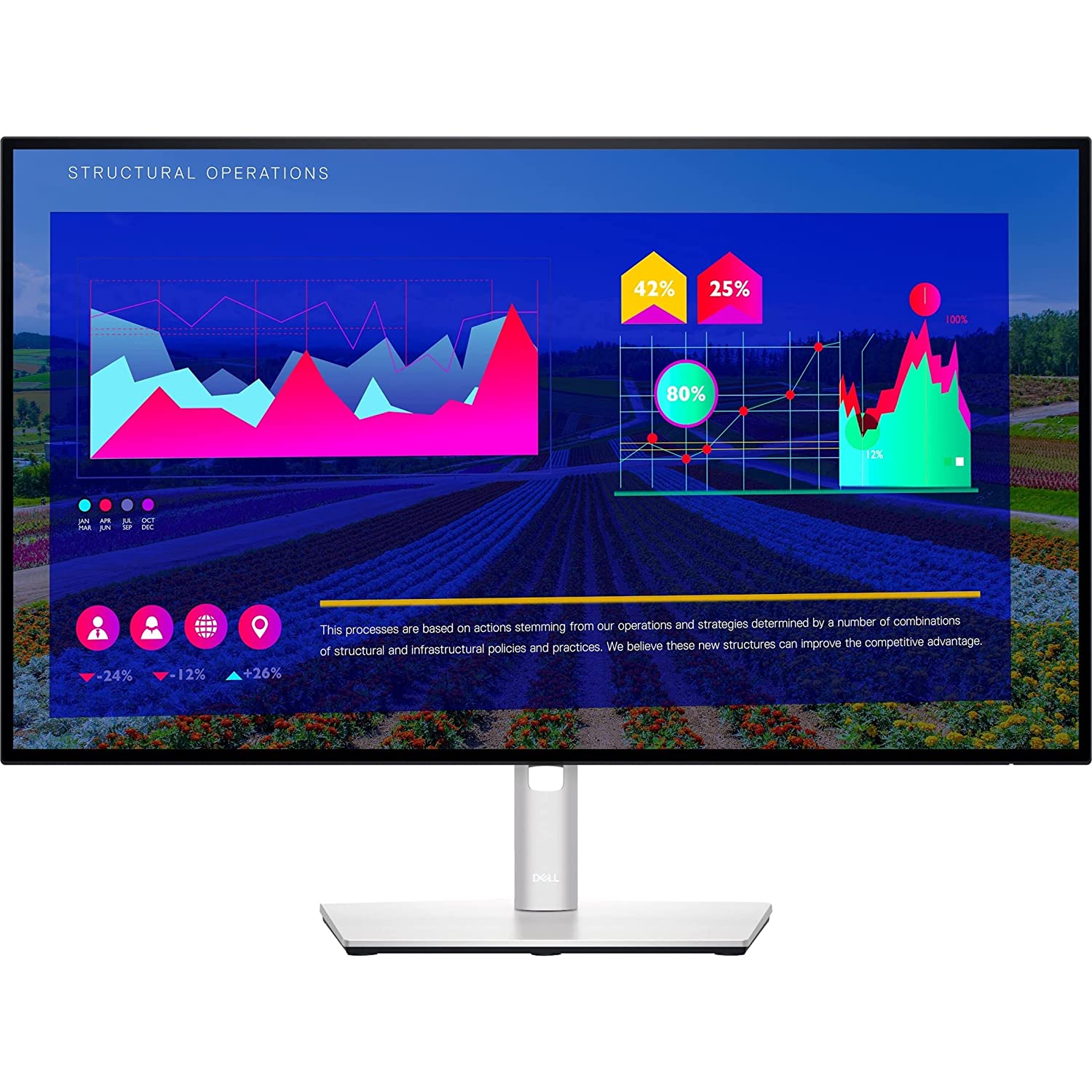 Dell UltraSharp 27 Monitor - U2722D